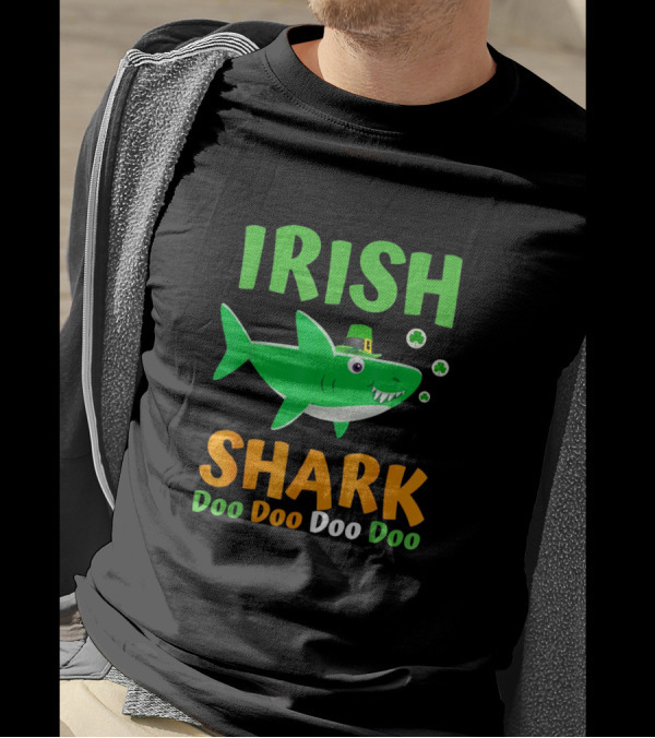 IRISH SHARK Doo Doo Doo Doo T-Shirt