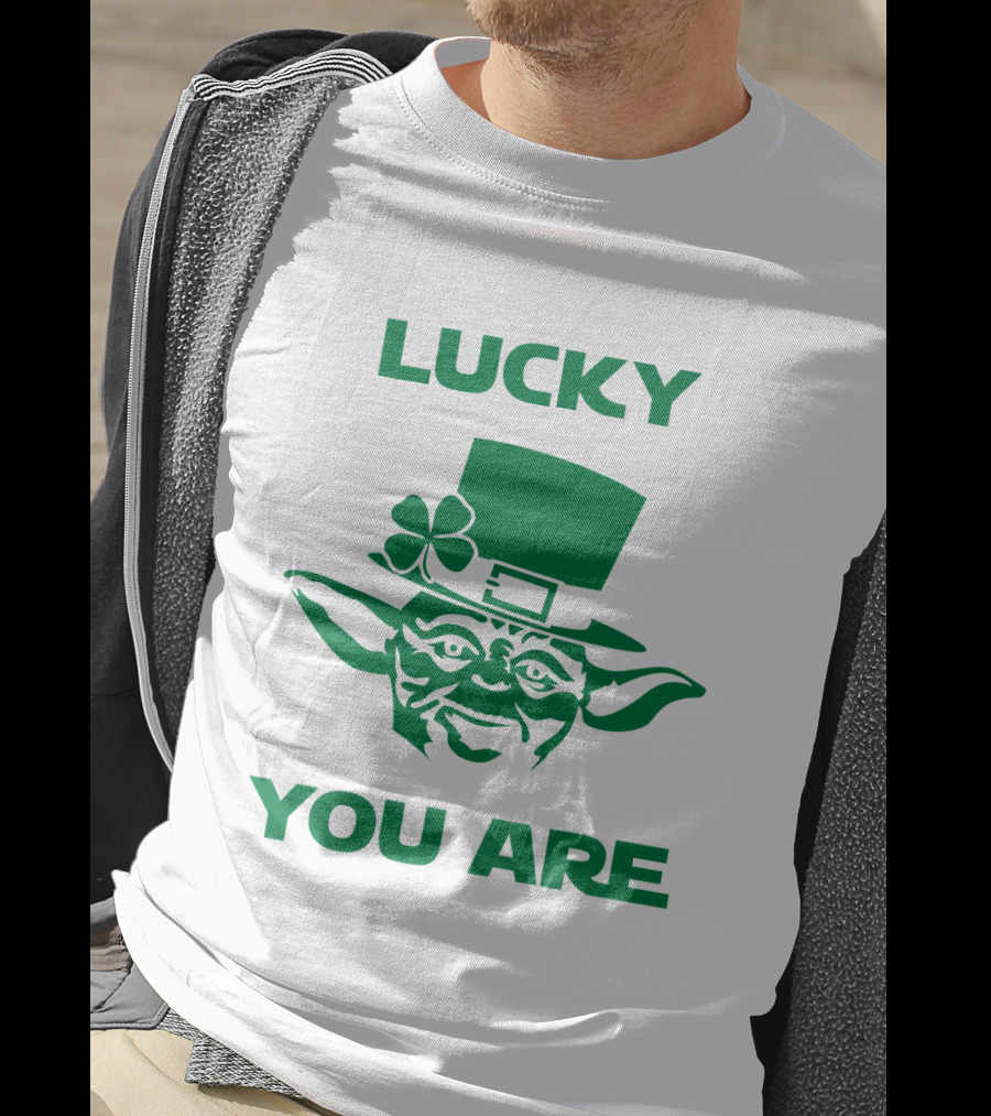 Yoda Irish Lucky You Are T-Shirt