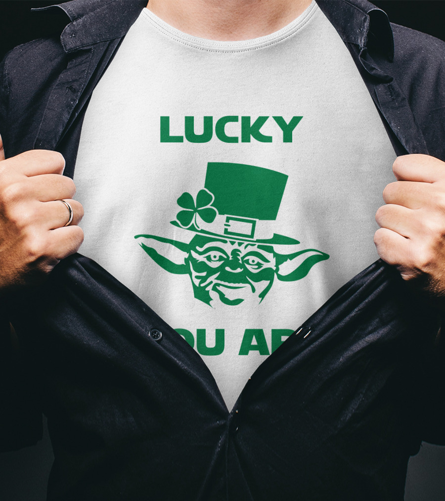 Yoda Irish Lucky You Are T-Shirt