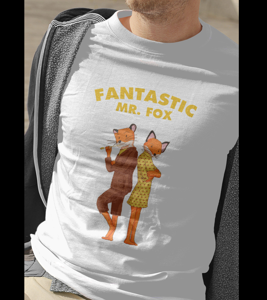 FANTASTIC MR. FOX Cartoon Characters T-Shirt