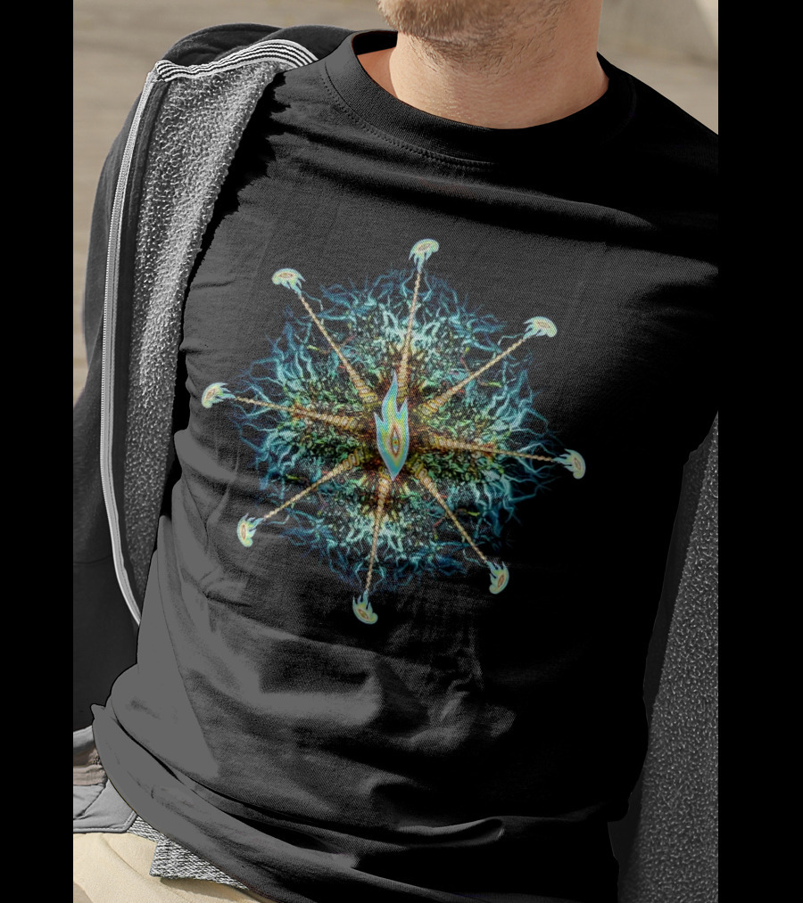 Tool Nerve Ending Psychedelic Kaleidoscope T-Shirt