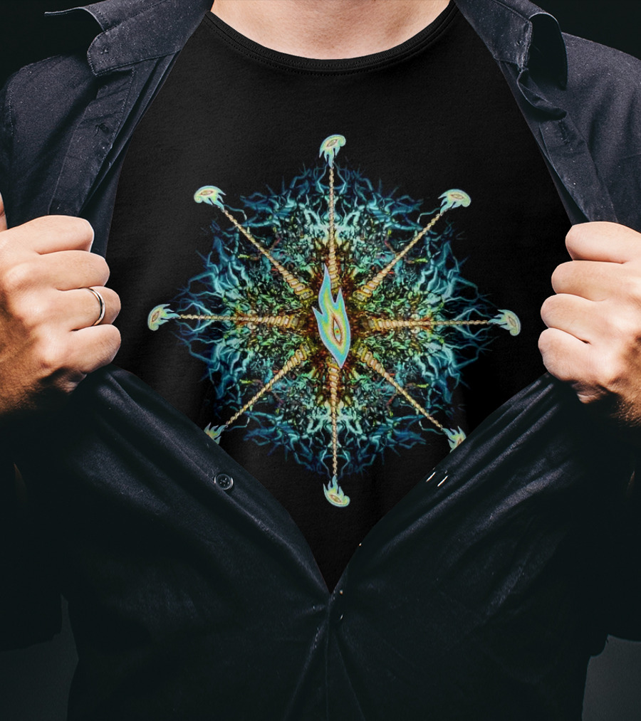 Tool Nerve Ending Psychedelic Kaleidoscope T-Shirt