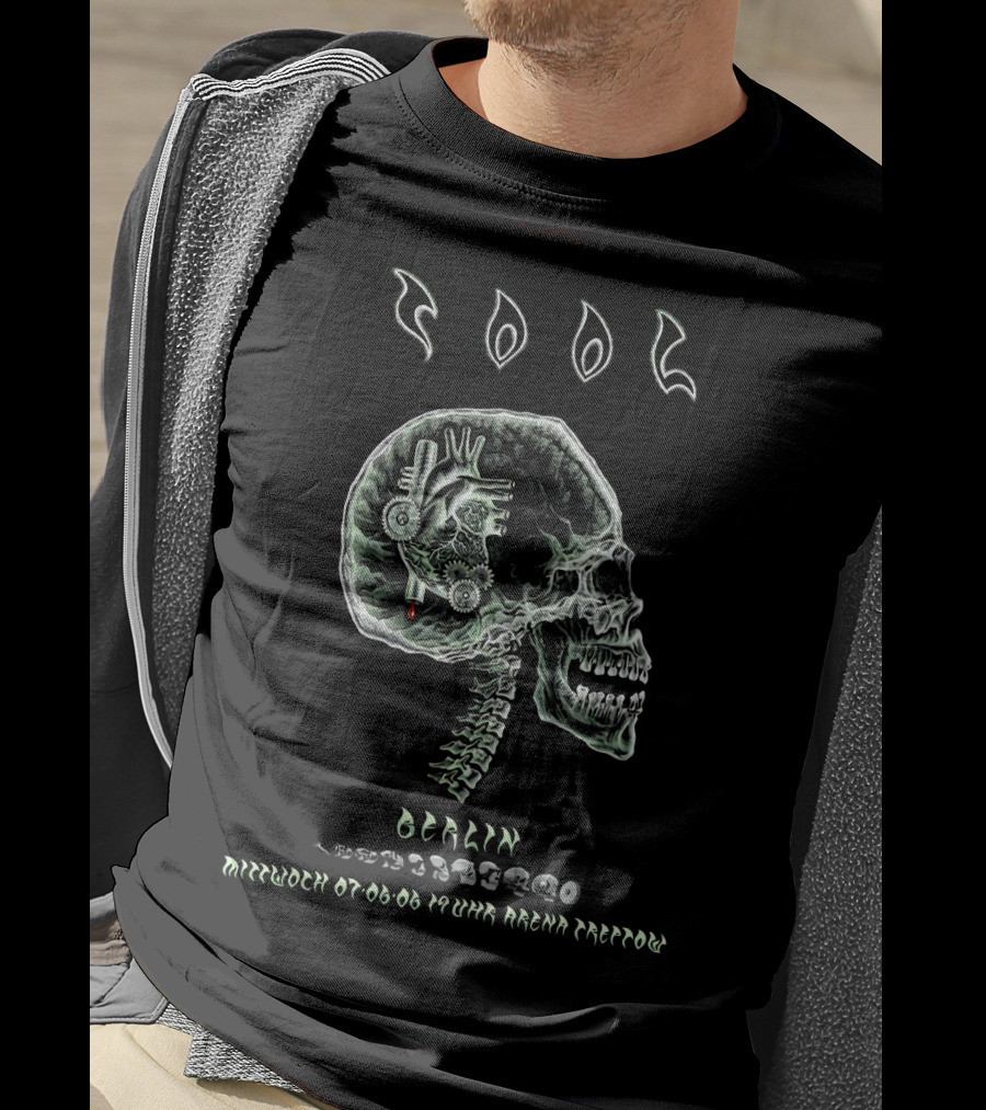 TOOL Berlin Konzert Mittwock 07 06 06 Wuhlheide Arena Treptow T-Shirt