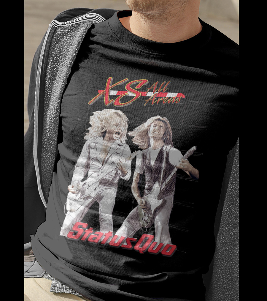 XS All Areas The Greatest Hits Status Quo T-Shirt