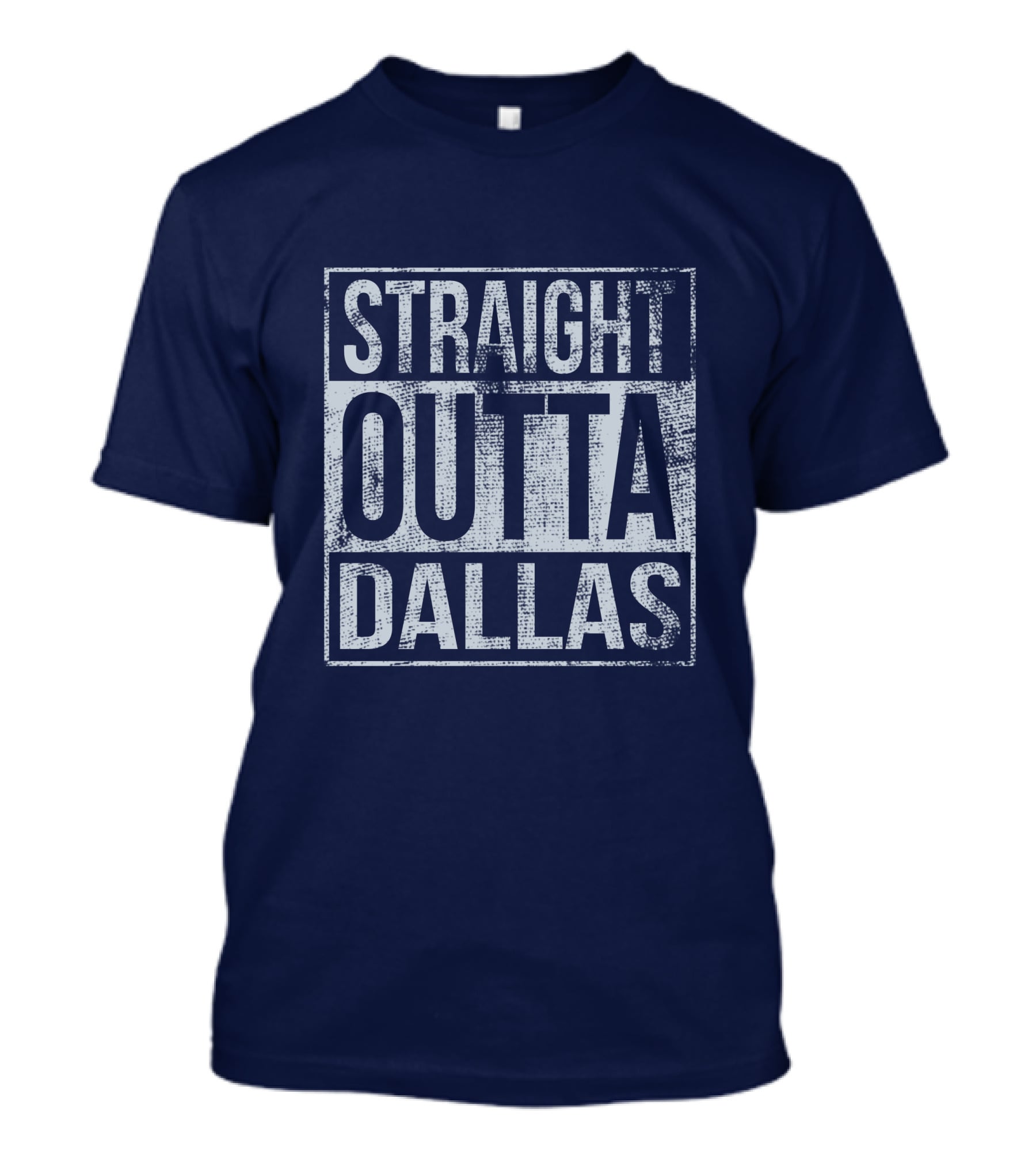 Straight Outta Dallas Retro Urban T-Shirt