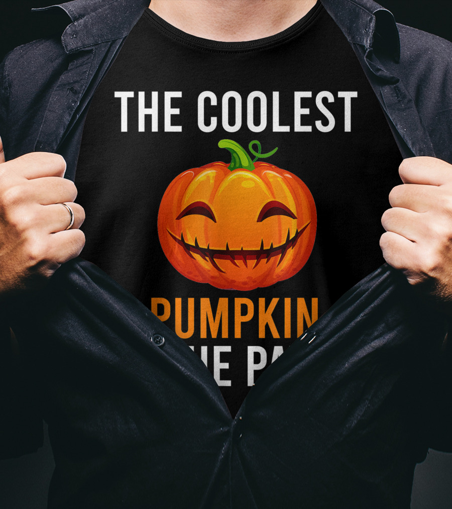 The Coolest Smiling Pumpkin In The Patch T-Shirt