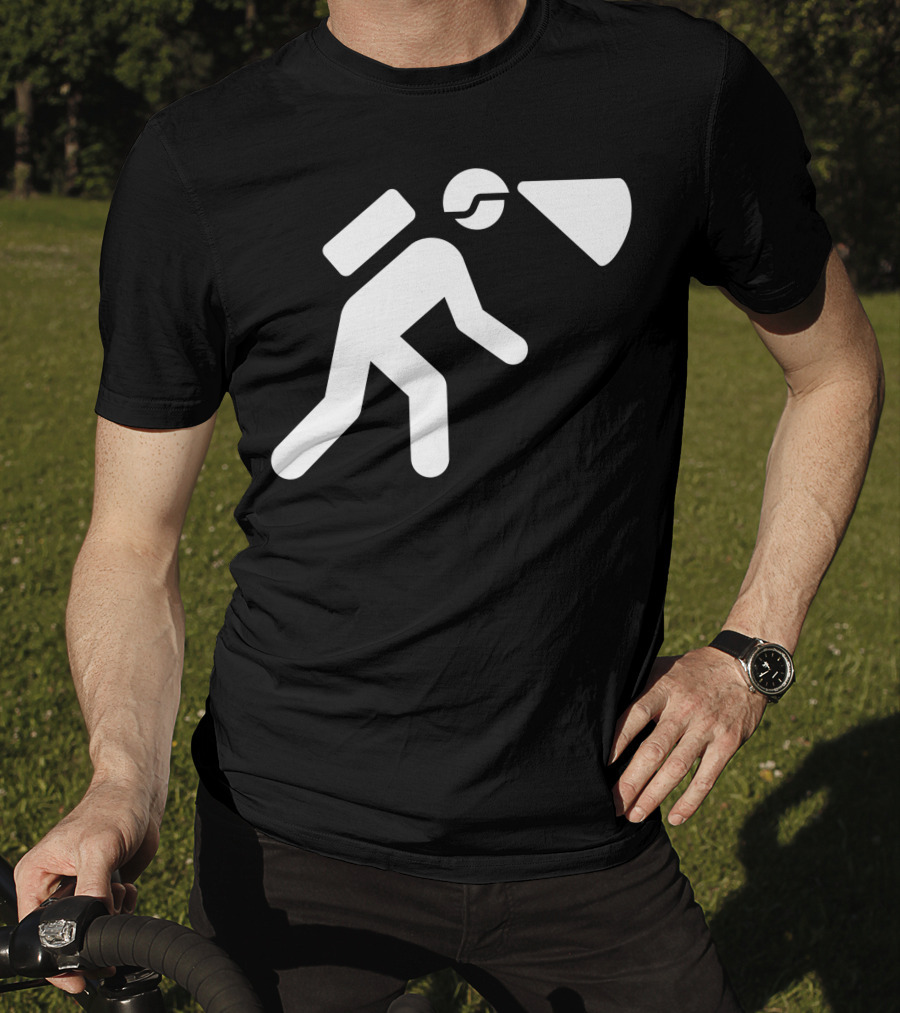 Minimalistic Spelunking Caving Adventure T-Shirt