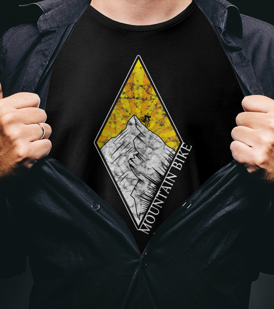 Mountain Bike MTB Fall Line Downhill Rider Adventure T-Shirt