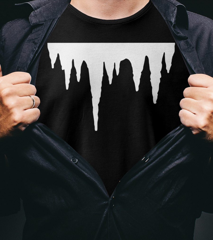 Stalactite Cave Exploration For Spelunkers And Cavers T-Shirt