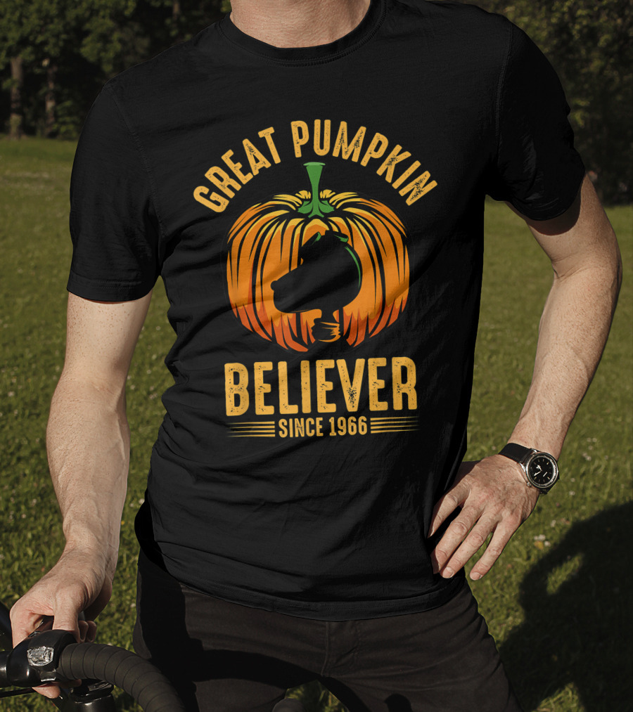 Great Pumpkin Believer Since 1966 Halloween Best T-Shirt
