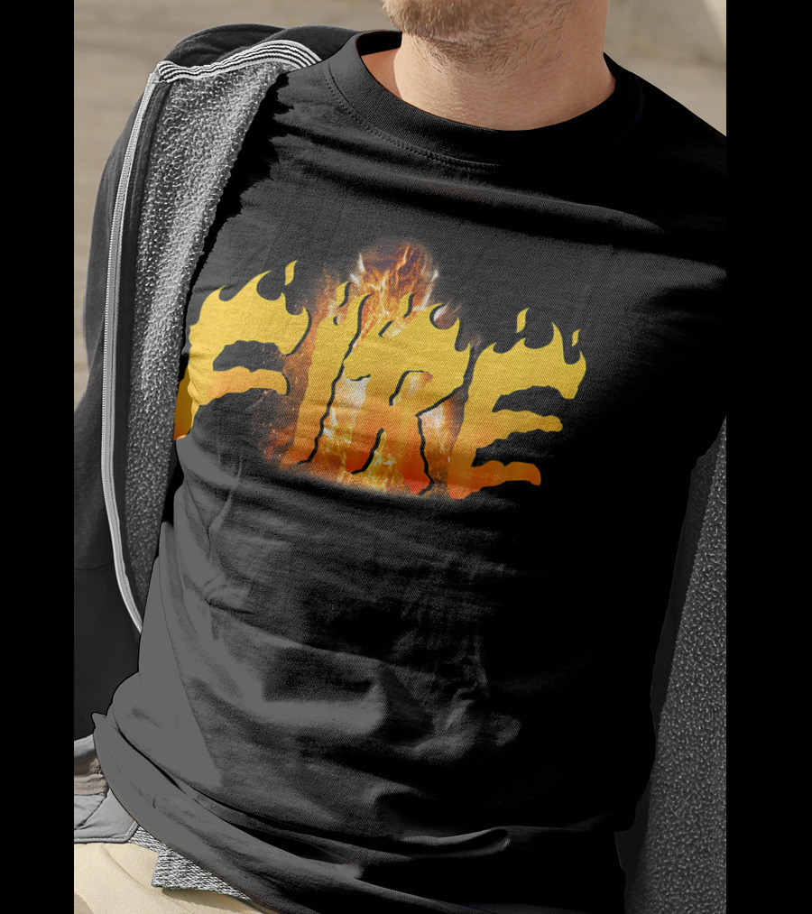 Fire Dynamic Duo Matching T-Shirt