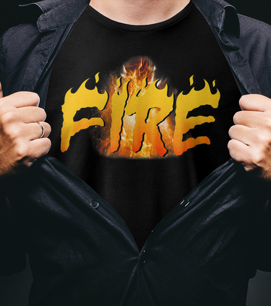 Fire Dynamic Duo Matching T-Shirt
