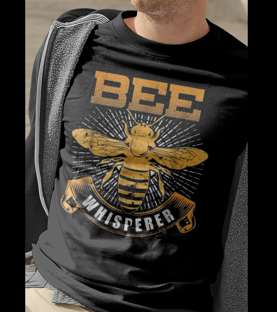 Bee Whisperer Beekeeper Honey Farmer Expert Beekeeping Enthusiast T-Shirt