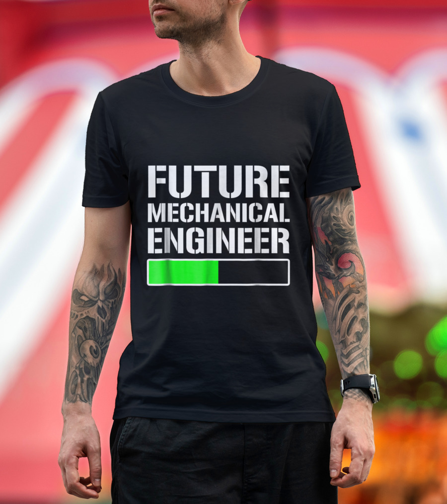 Progress Loading Future Mechanical Engineer Grad T-Shirt