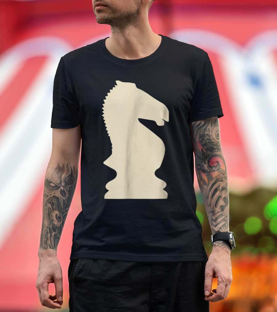 Knight Chess Piece Game Player T-Shirt
