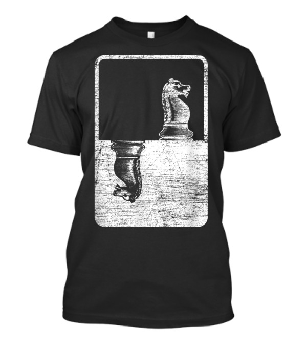 Chess Knight Optical Illusion For Chess Player T-Shirt