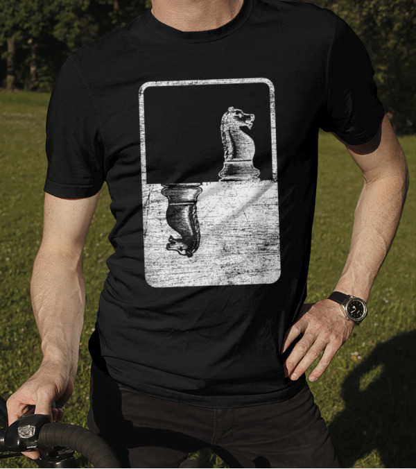 Chess Knight Optical Illusion For Chess Player T-Shirt