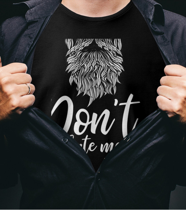 Don't Hate Me Because I'm Truly Beardiful With Intricate Beard T-Shirt