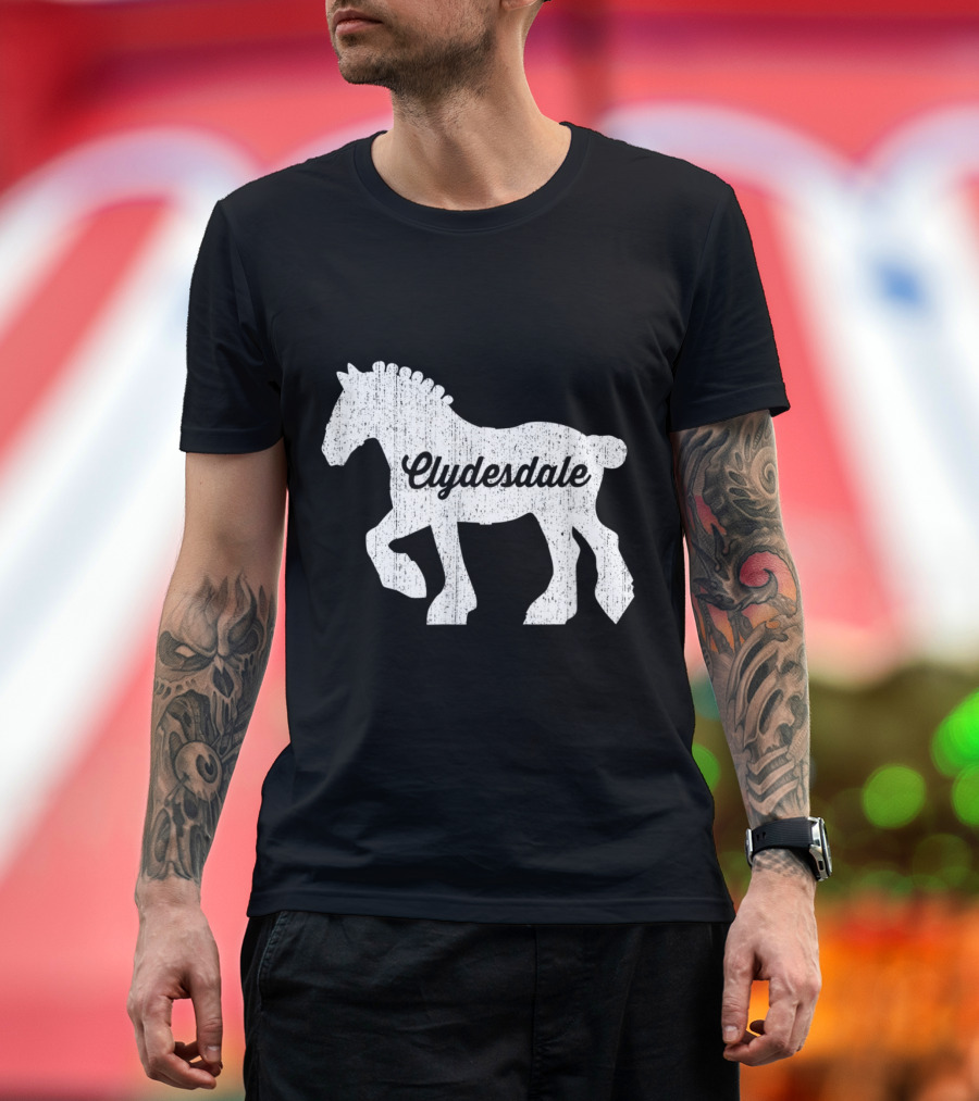 Clydesdale Heavy Draft Horse T-Shirt