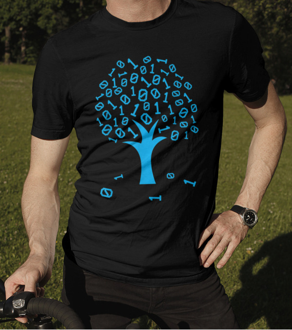 Binary Tree 1 0 Pattern For Computer Science Enthusiasts T-Shirt