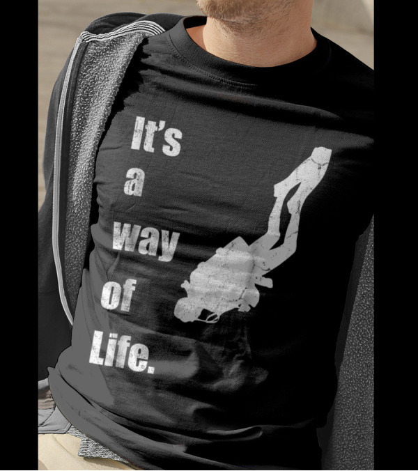 It's A Way Of Life Scuba Diving Enthusiast Diver T-Shirt