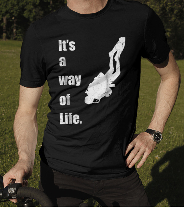 It's A Way Of Life Scuba Diving Enthusiast Diver T-Shirt