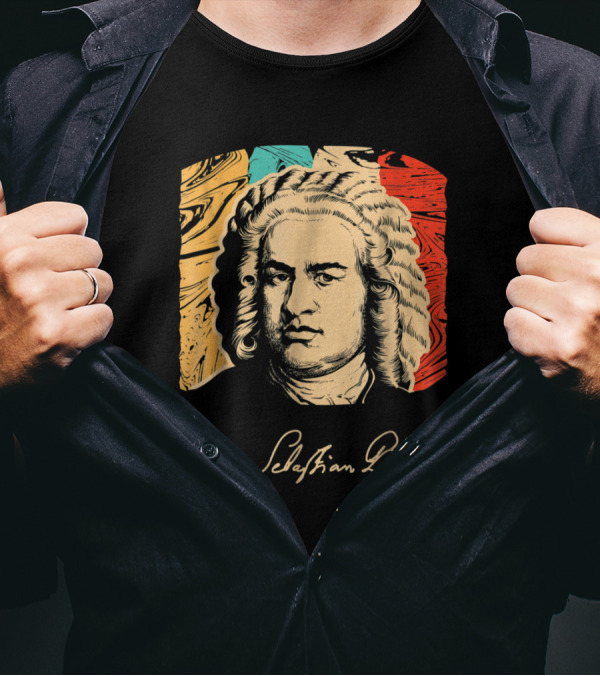 Johann Sebastian Bach Composer T-Shirt