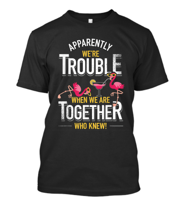 Apparently We're Trouble When We Are Together Who Knew T-Shirt