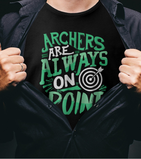 Archers Are Always On Point With Target T-Shirt