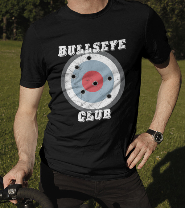 Bullseye Club Funny Target Practice Gun Range T-Shirt