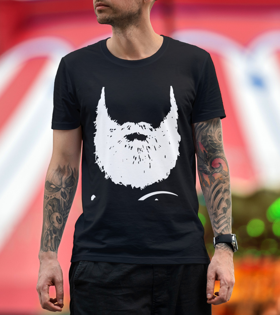 Ask Before Touching Beard Icon T-Shirt