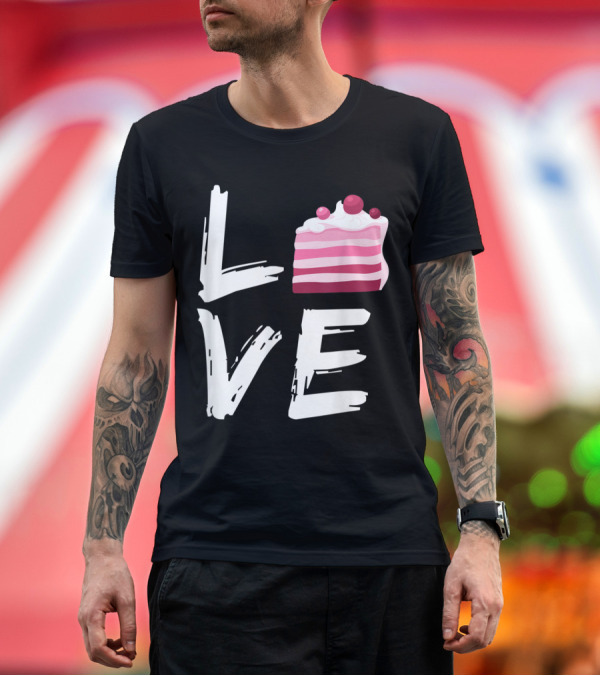Premium T-Shirt: Cake Lover Funny Cooking Baking Love Sweet Pastry T-Shirt Cake Lover Funny Cooking Baking Love Sweet Pastry T-Shirt
