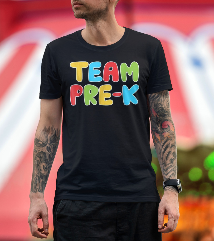Team Pre-K Teacher Back To School Gi Team Pre-K T-Shirt