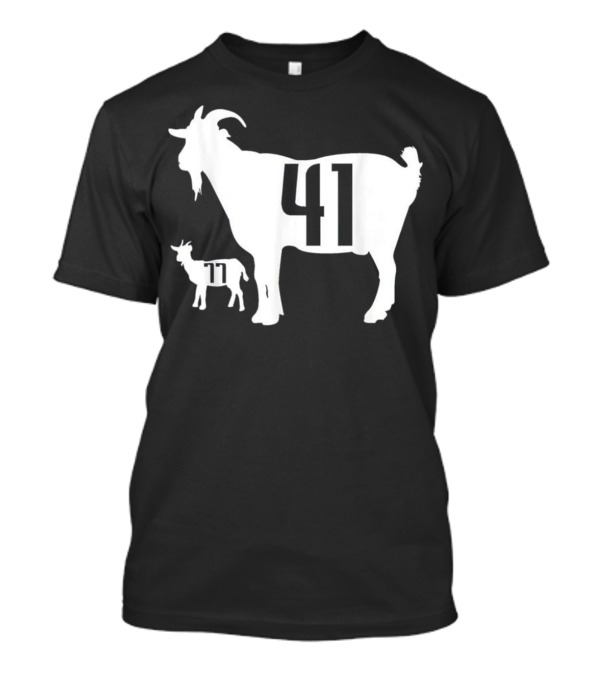 GOAT 41 And 77 Dirk Nowitzki Luka T-Shirt