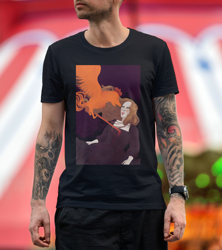 Catherine Of Aragon Orange Bird T-Shirt