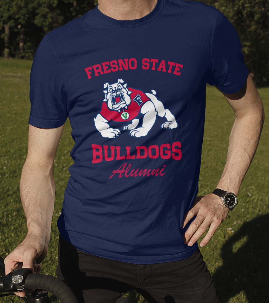 Fresno State Bulldogs Alumni Bulldog Mascot T-Shirt