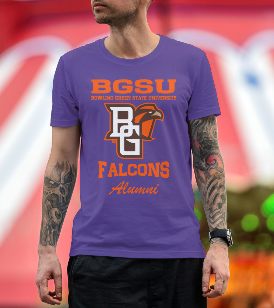 BGSU Bowling Green State University Falcons Alumni T-Shirt