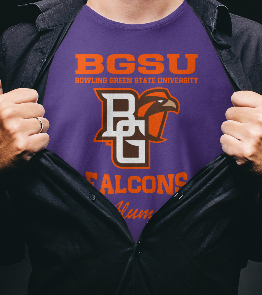 BGSU Bowling Green State University Falcons Alumni T-Shirt