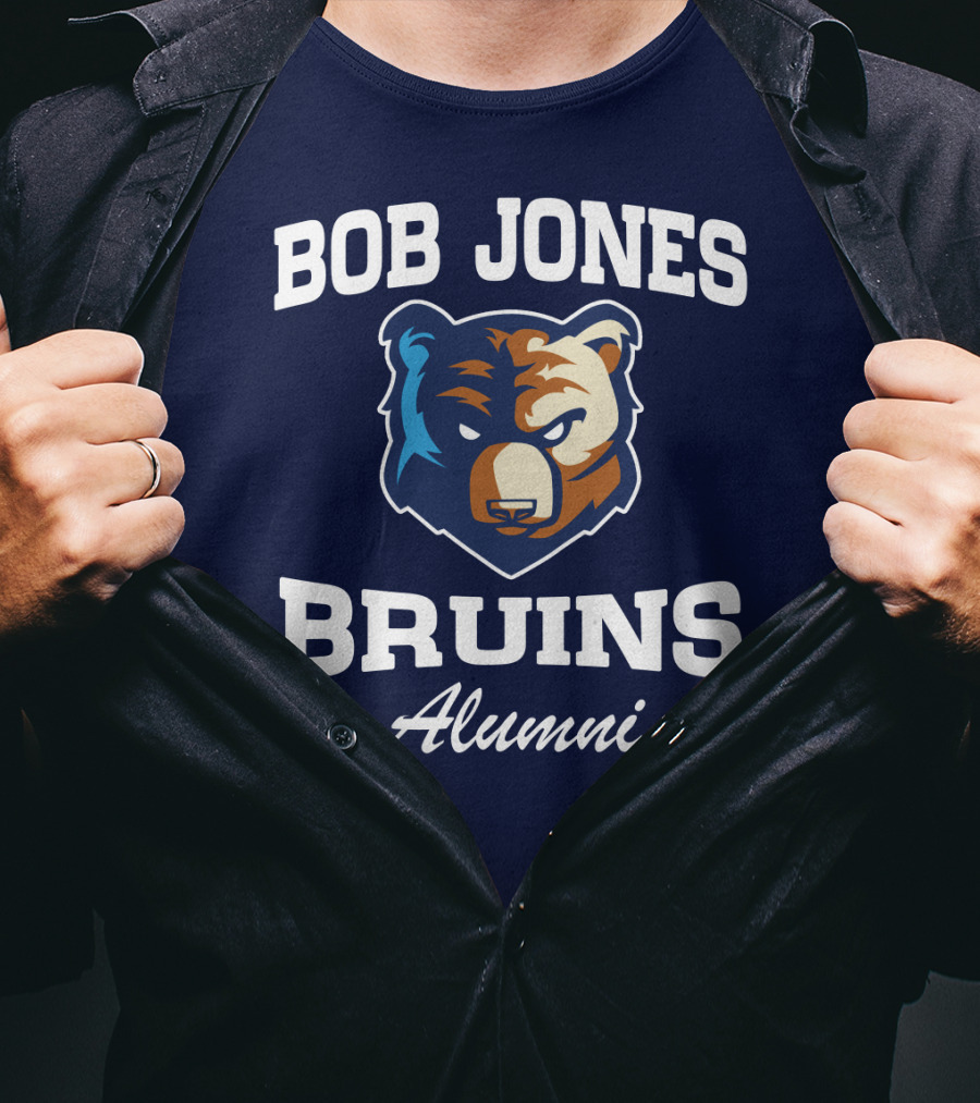 Bob Jones Bruins Alumni Bear Mascot T-Shirt