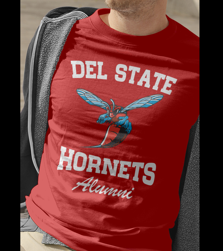 Del State Hornets Alumni T-Shirt
