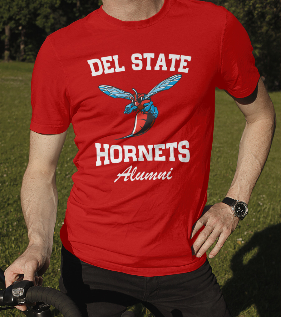 Del State Hornets Alumni T-Shirt