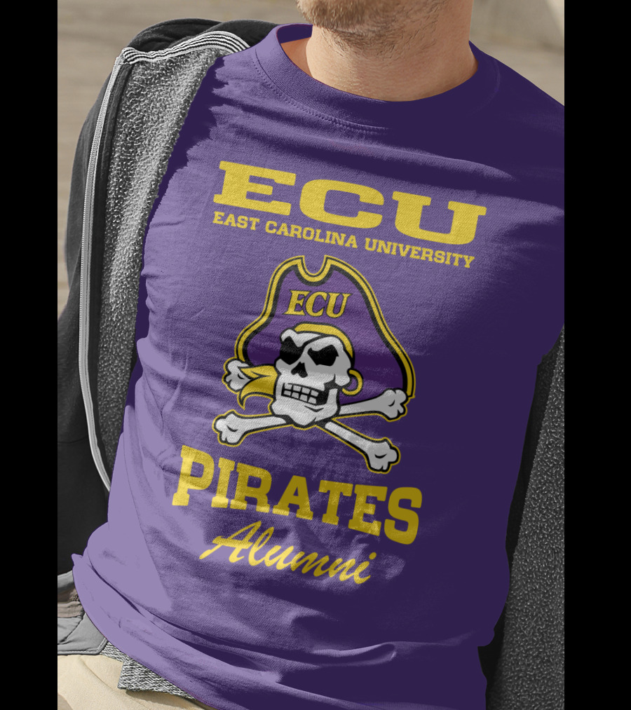 ECU East Carolina University Pirates Alumni T-Shirt
