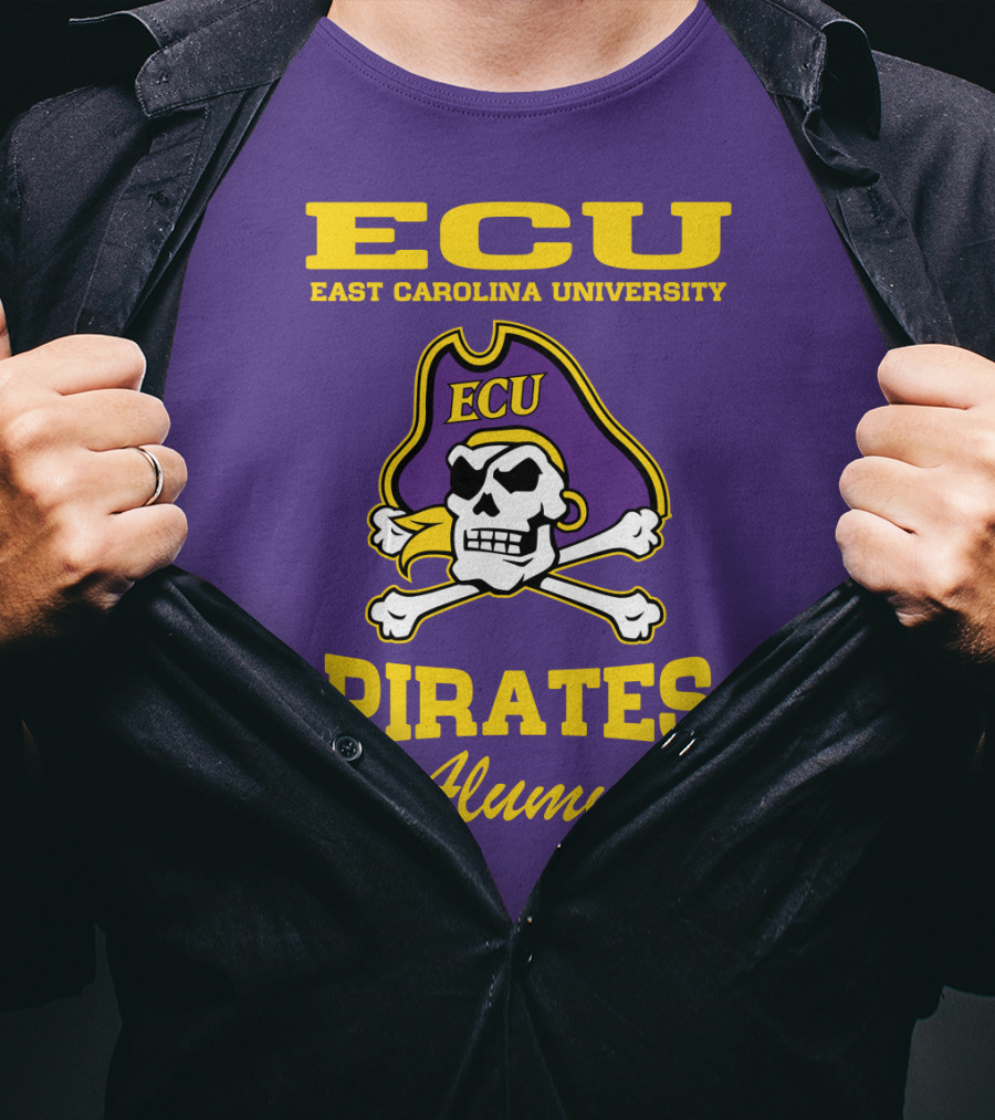 ECU East Carolina University Pirates Alumni T-Shirt