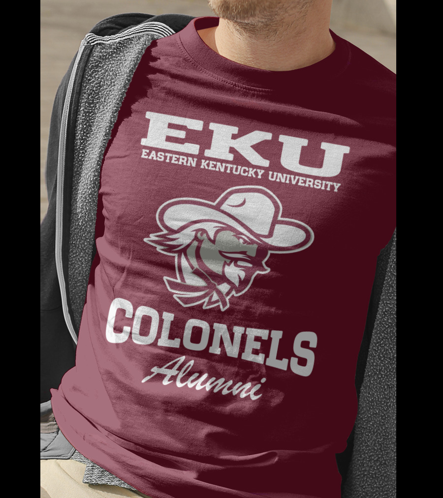 EKU Eastern Kentucky University Colonels Alumni T-Shirt