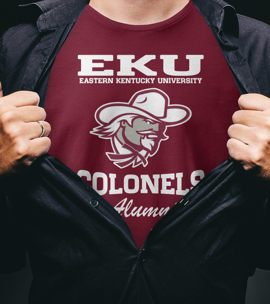 EKU Eastern Kentucky University Colonels Alumni T-Shirt
