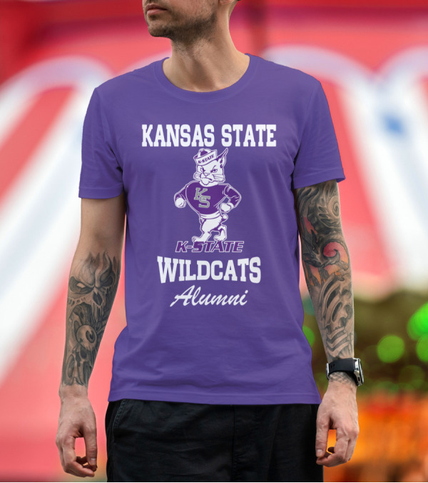 Premium T-Shirt: Kansas State Wildcats K-State Alumni T-Shirt Kansas State Wildcats K-State Alumni T-Shirt