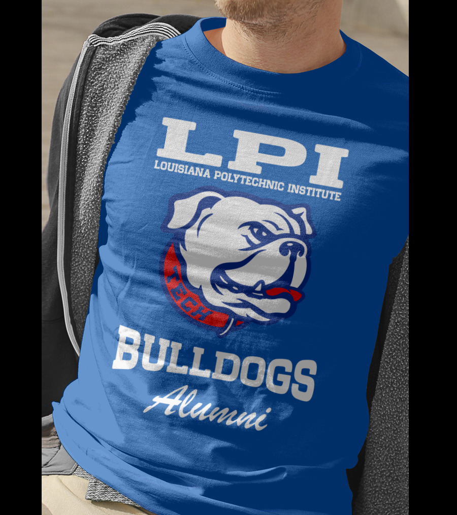 LPI Louisiana Polytechnic Institute Bulldogs Tech Alumni T-Shirt
