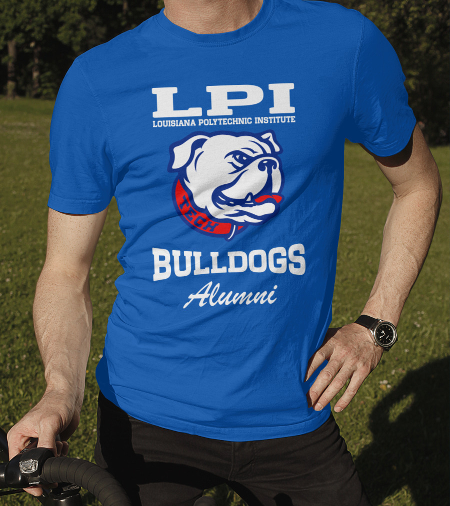 LPI Louisiana Polytechnic Institute Bulldogs Tech Alumni T-Shirt