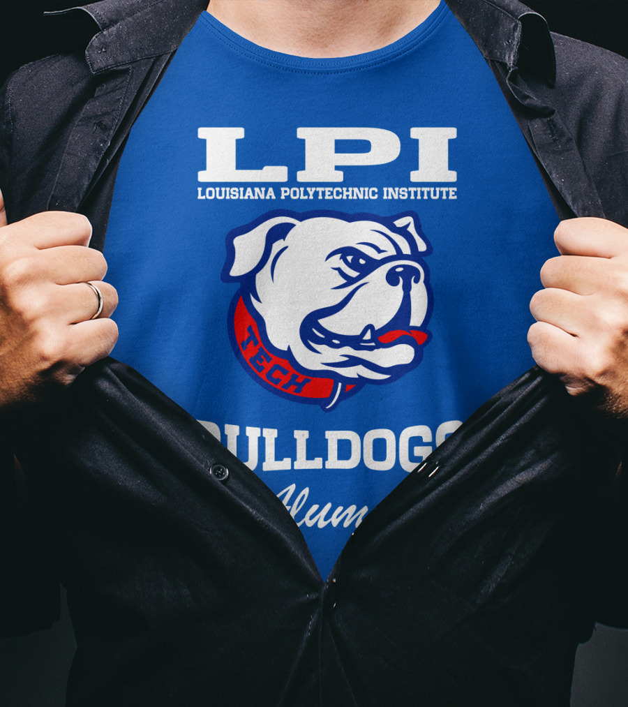 LPI Louisiana Polytechnic Institute Bulldogs Tech Alumni T-Shirt