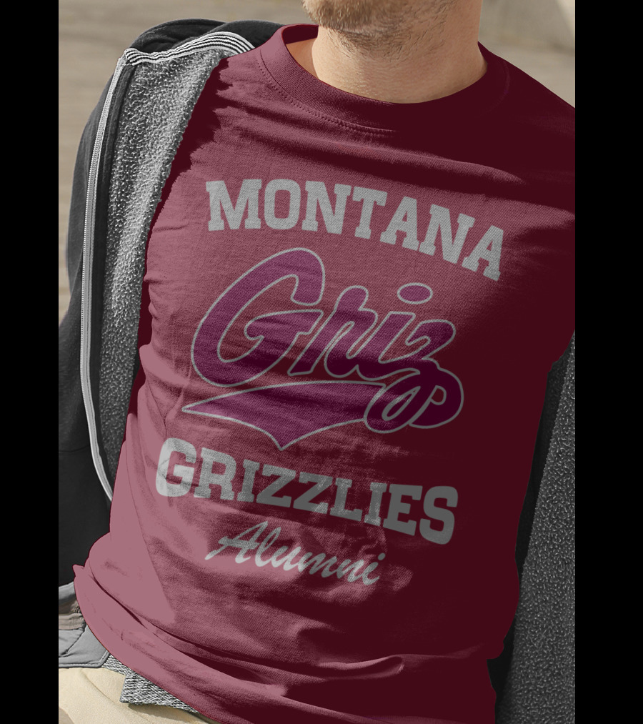 Montana Griz Grizzlies Alumni T-Shirt